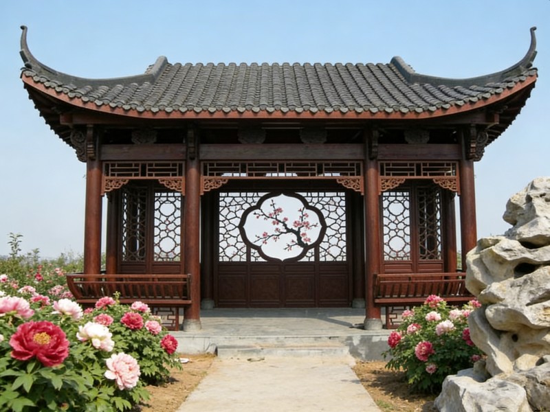 辽宁防腐木方亭